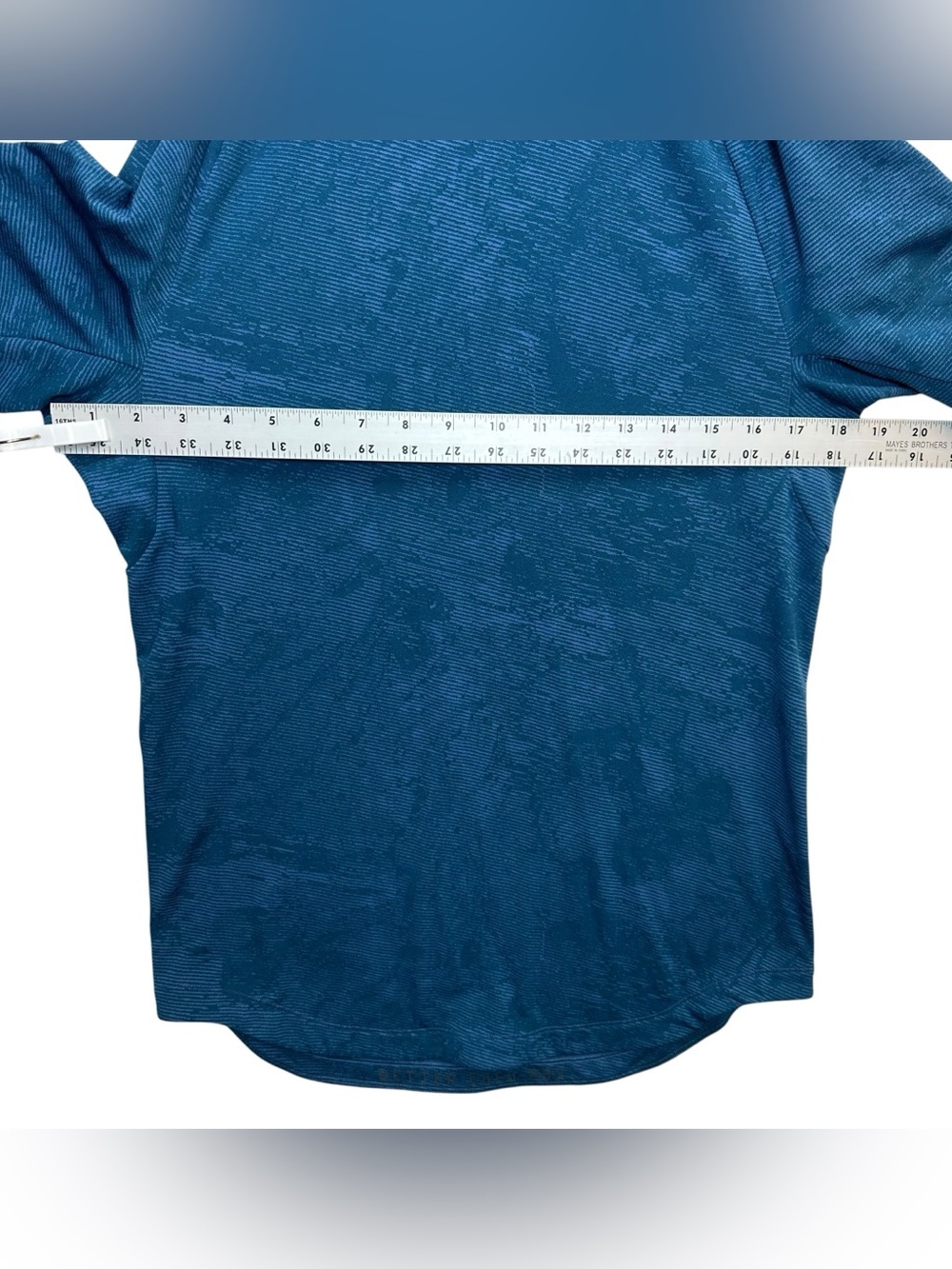 Lululemon Men’s Small Metal Vent Tech Shirt Blue Teal Short Sleeve Athletic - Picture 4 of 8